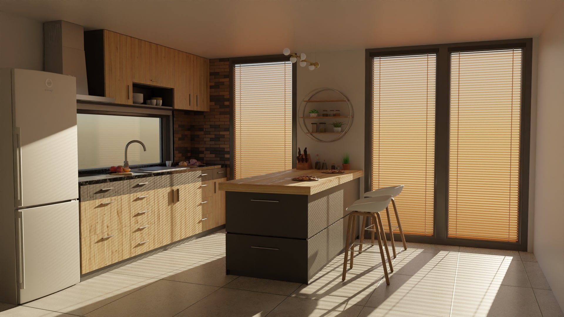 Apartment Kitchen Visualization