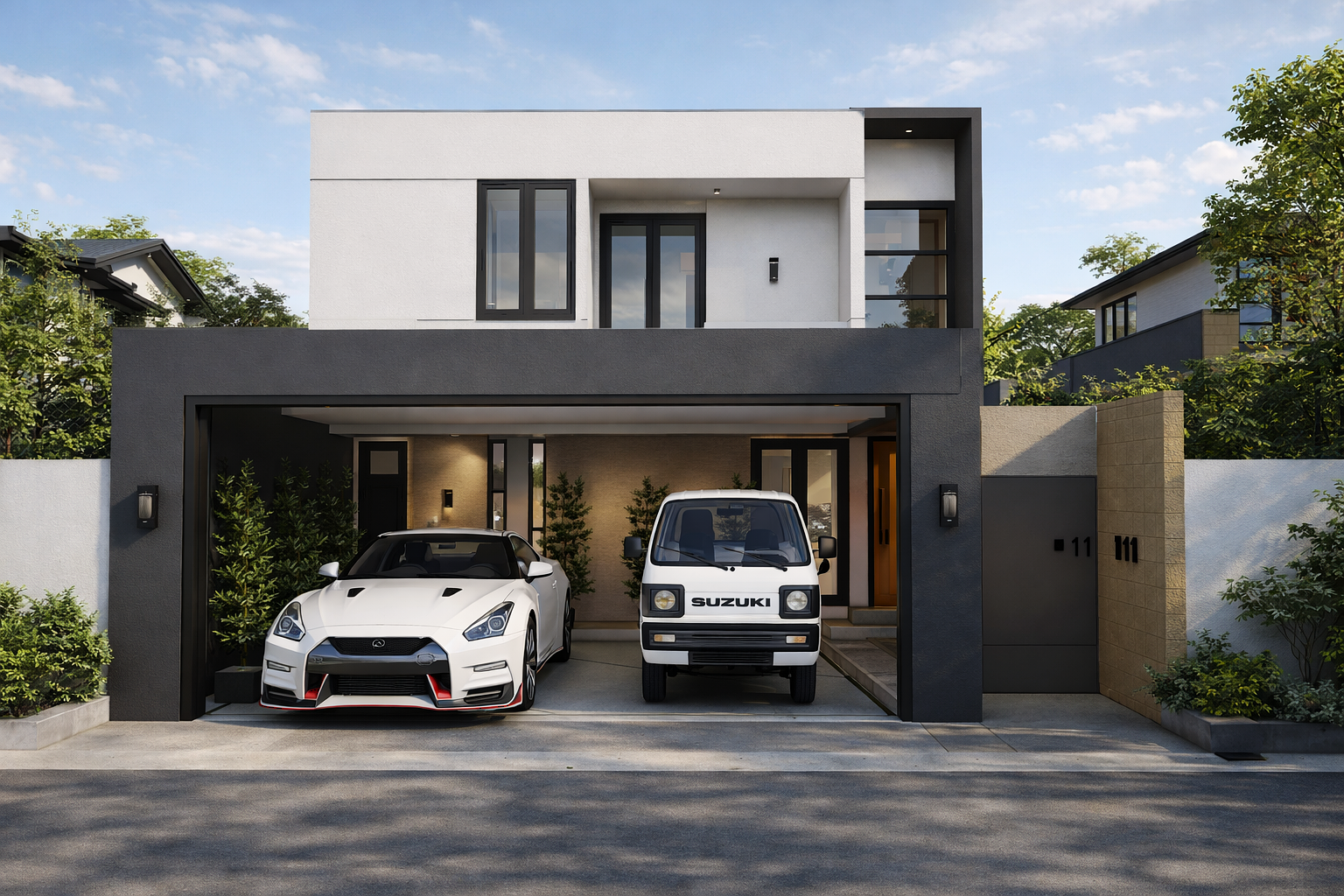 Modern Villa Exterior